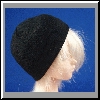 Skull Cap Black Kid Kio